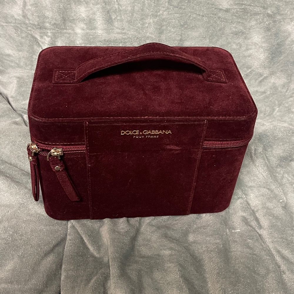 Dolce and Gabbana travel jewelry box. Barely used with minor defect pictured.